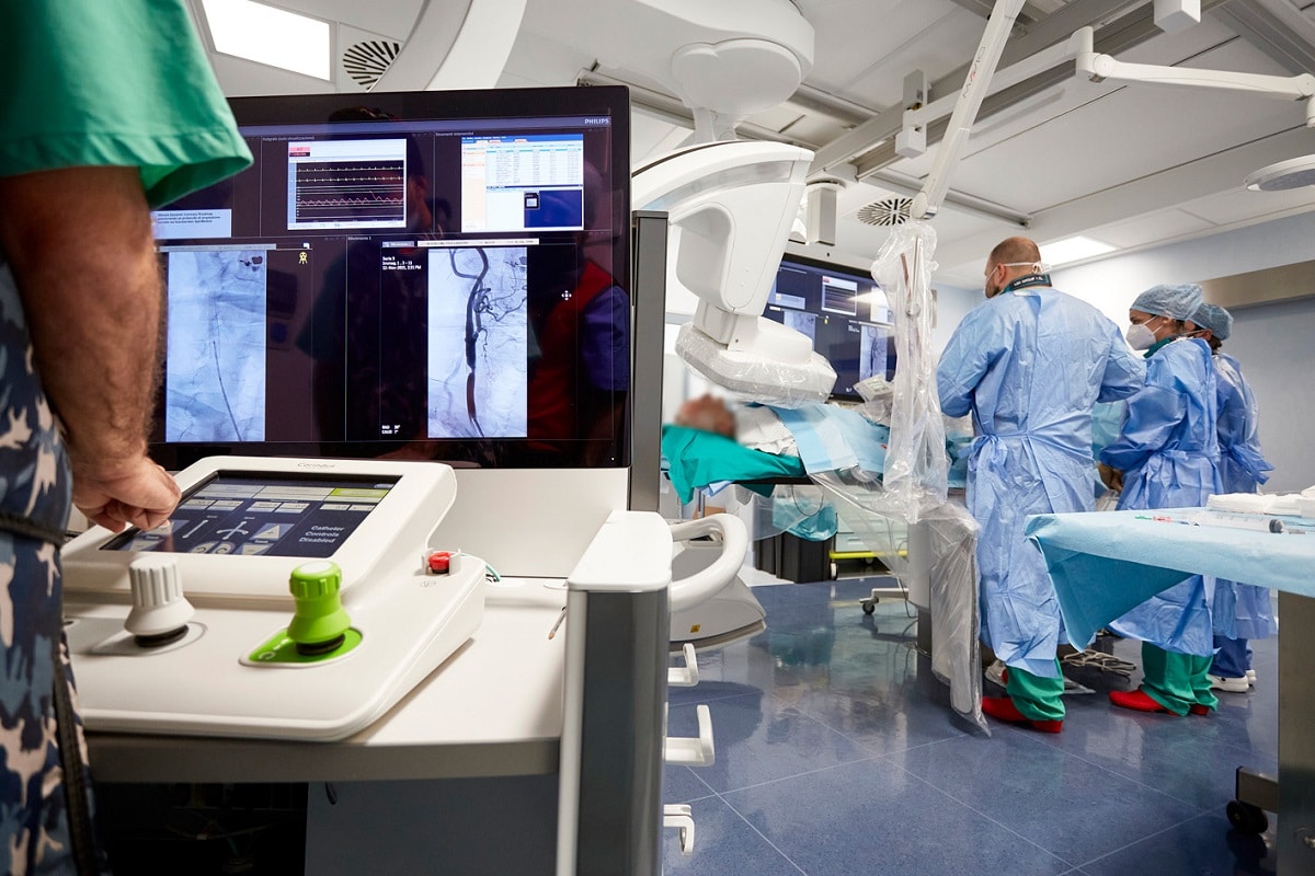 La tecnologia robotica è stata utilizzata per un delicato intervento al Maria Cecilia Hospital thumbnail