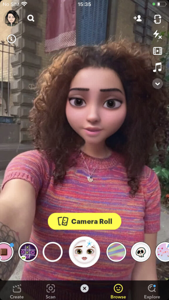 Cartoon 3D Style Snapchat Most Popular Lenses 2021