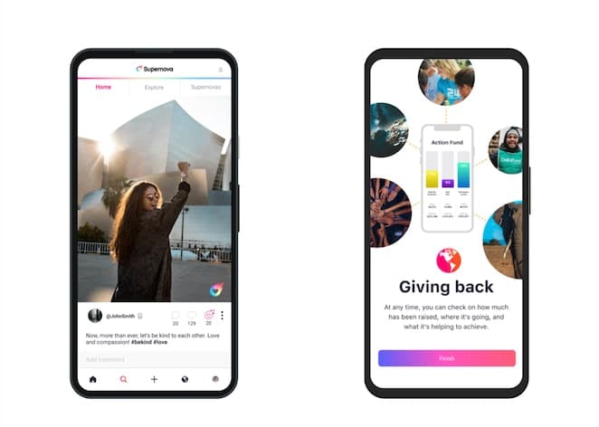 supernova social media app-min