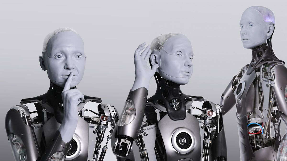 Due chiacchiere con il robot umanoide Ameca al CES 2022 thumbnail