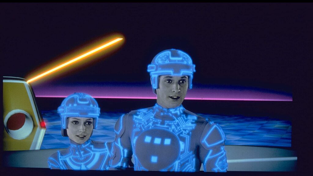 metaverse film: Tron, 1982