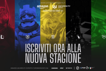 Aperte le iscrizioni alla stagione 2022 di Amazon University eSports thumbnail