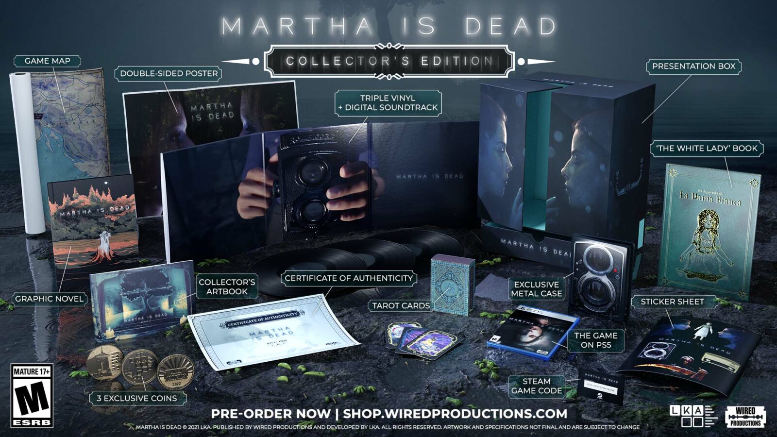 Il nuovo trailer di Martha Is Dead: uscita della Collector's Edition fissata per febbraio thumbnail
