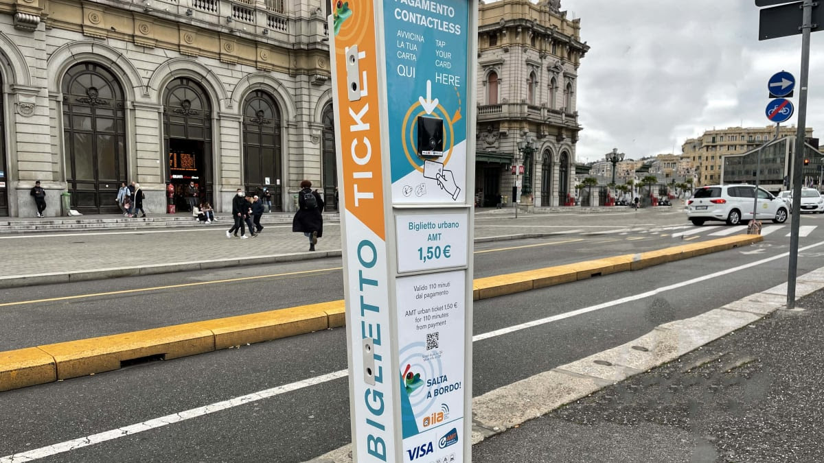 A Genova arrivano i pagamenti contactless per il trasporto pubblico thumbnail