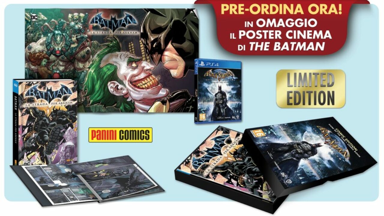 Batman Arkham Asylum: Comic Edition pre-orders open