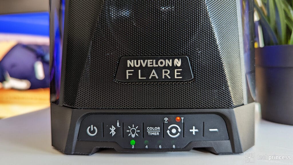 Nuvelon Flare review buttons