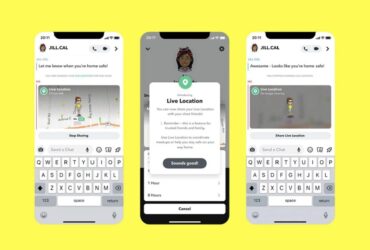 Snapchat introduce una nuova funzione per condividere la posizione in tempo reale thumbnail