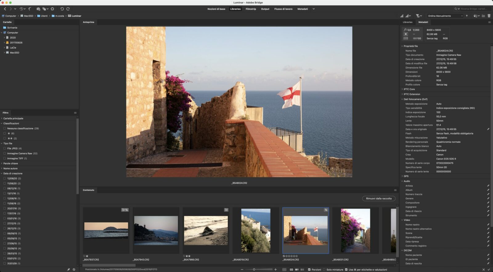 Flusso di lavoro con Adobe Bridge 2022, vita facile thumbnail