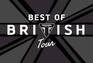 Le moto Triumph si provano al Best of British Tour 2022 thumbnail