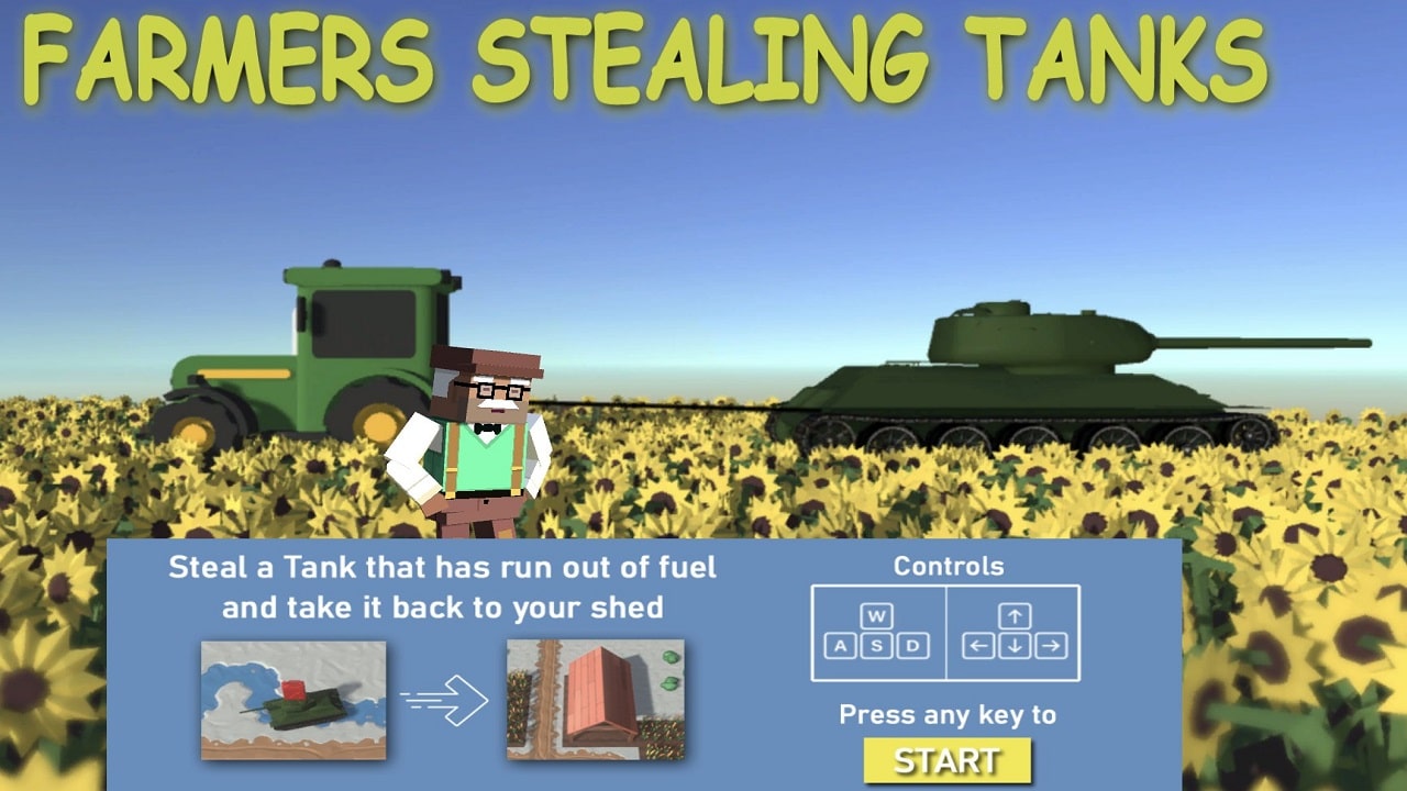 Contadini che rubano carri armati, il primo videogioco contro l’invasione russa thumbnail