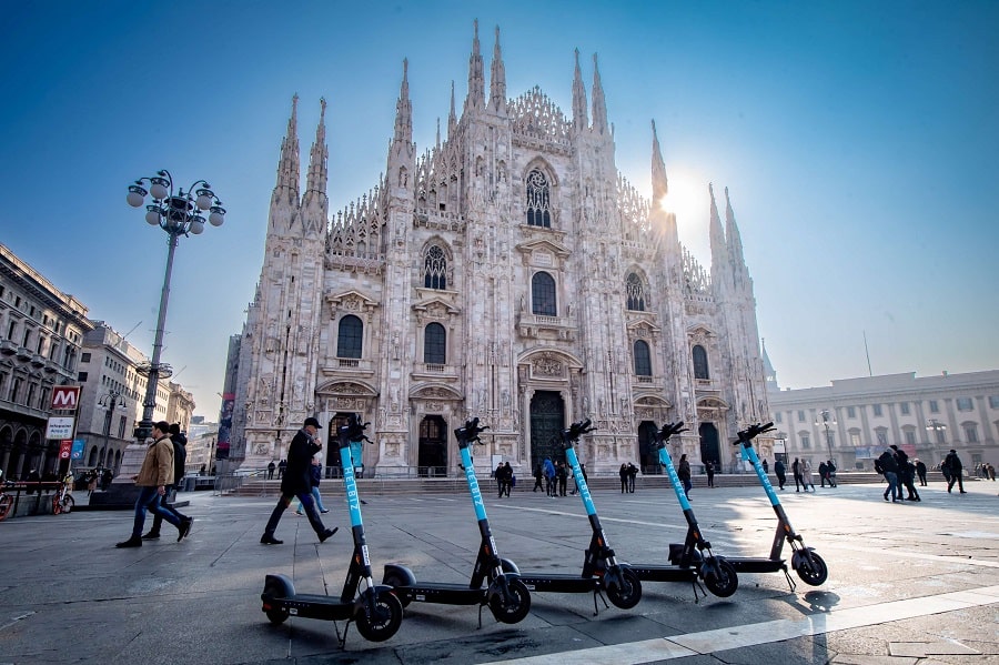 New Helbiz Fleet in Milan 2 min