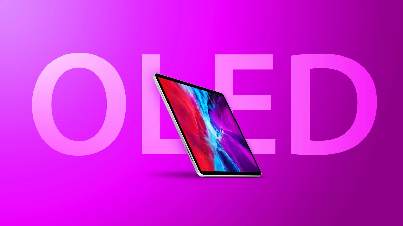 The next iPad Pros will have an OLED thumbnail display