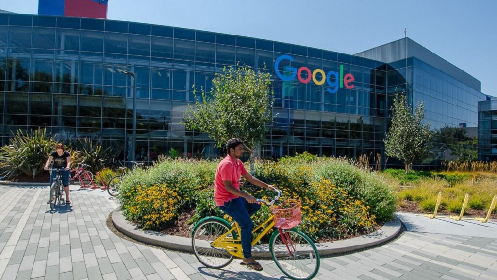 google headquarter profit tripled min