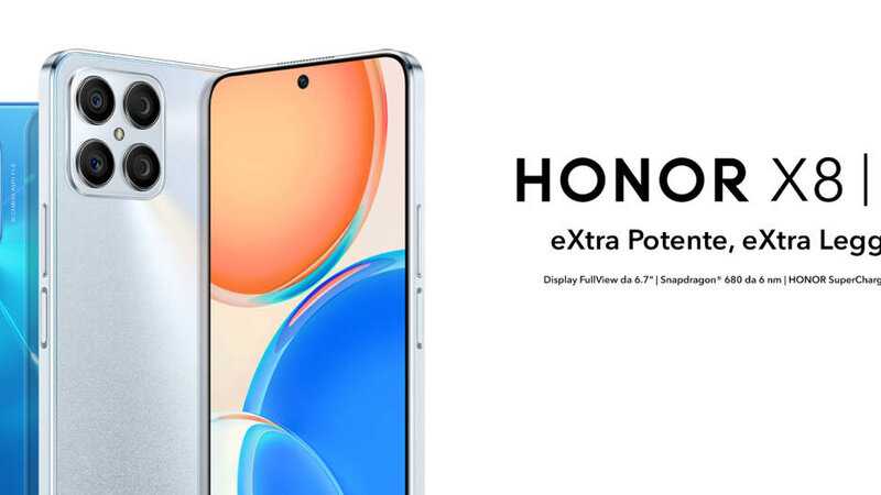 Honor X8: disponibile in Italia