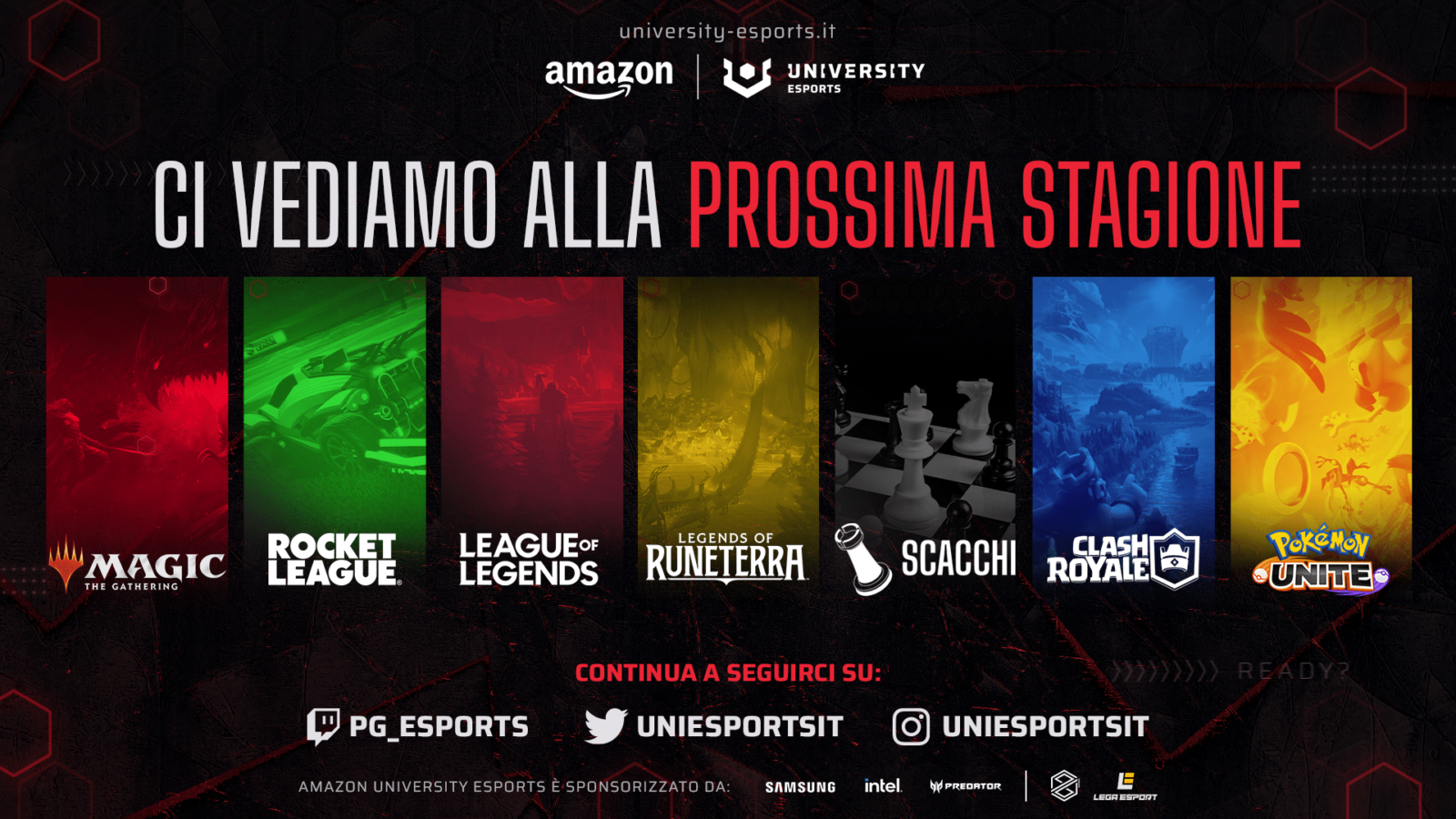 Tutti i vincitori di Amazon University Esports thumbnail