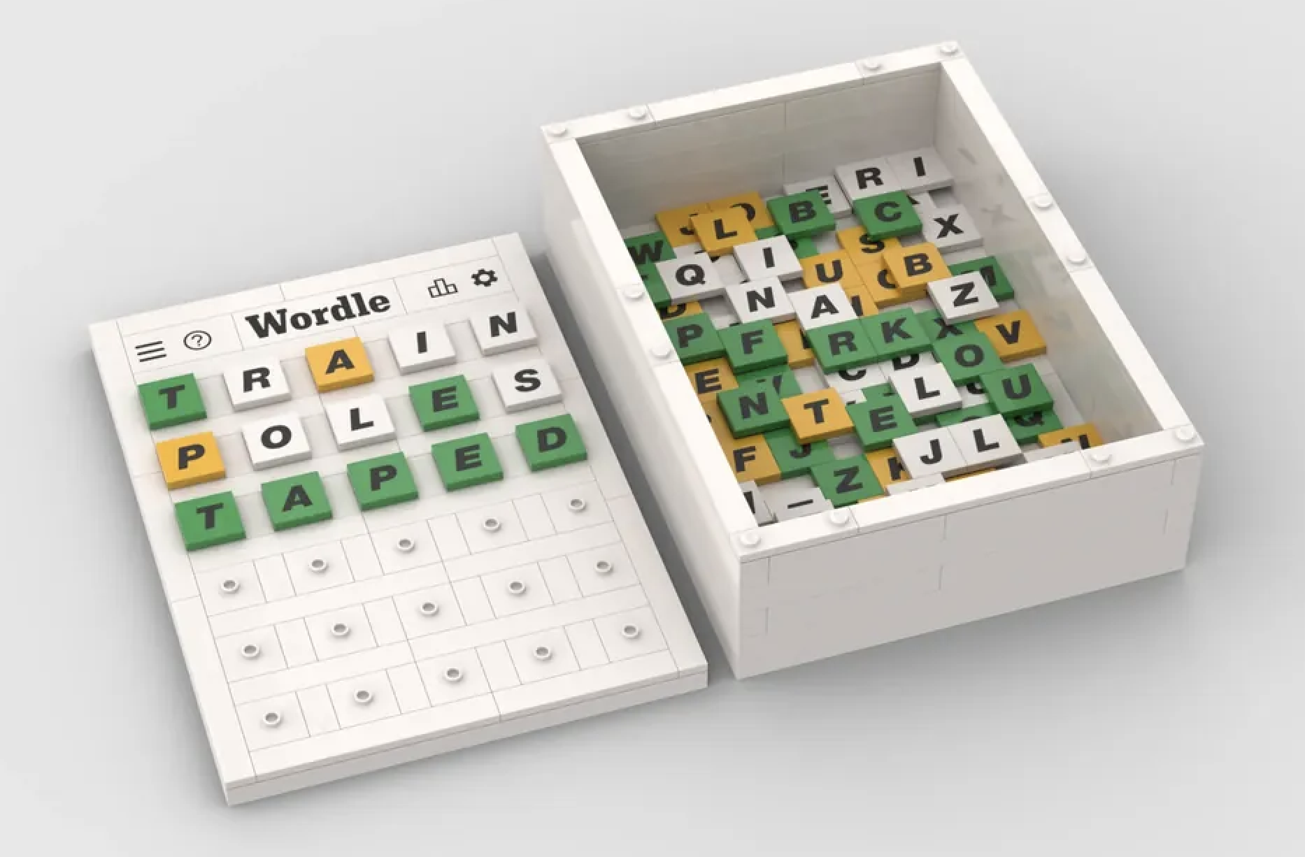 LEGO IDEAS propone di portare Wordle in formato fisico: nasce LEGORDLE thumbnail