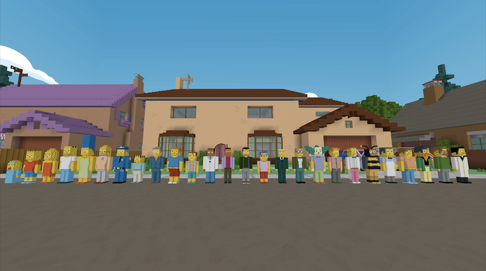 Un gruppo di creatori di Minecraft ha ricreato nei dettagli la Springfield de I Simpson thumbnail