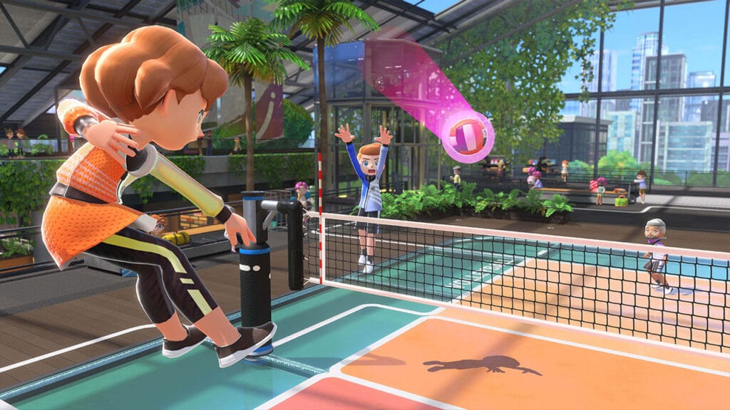 Nintendo switch Sports volleyball preview