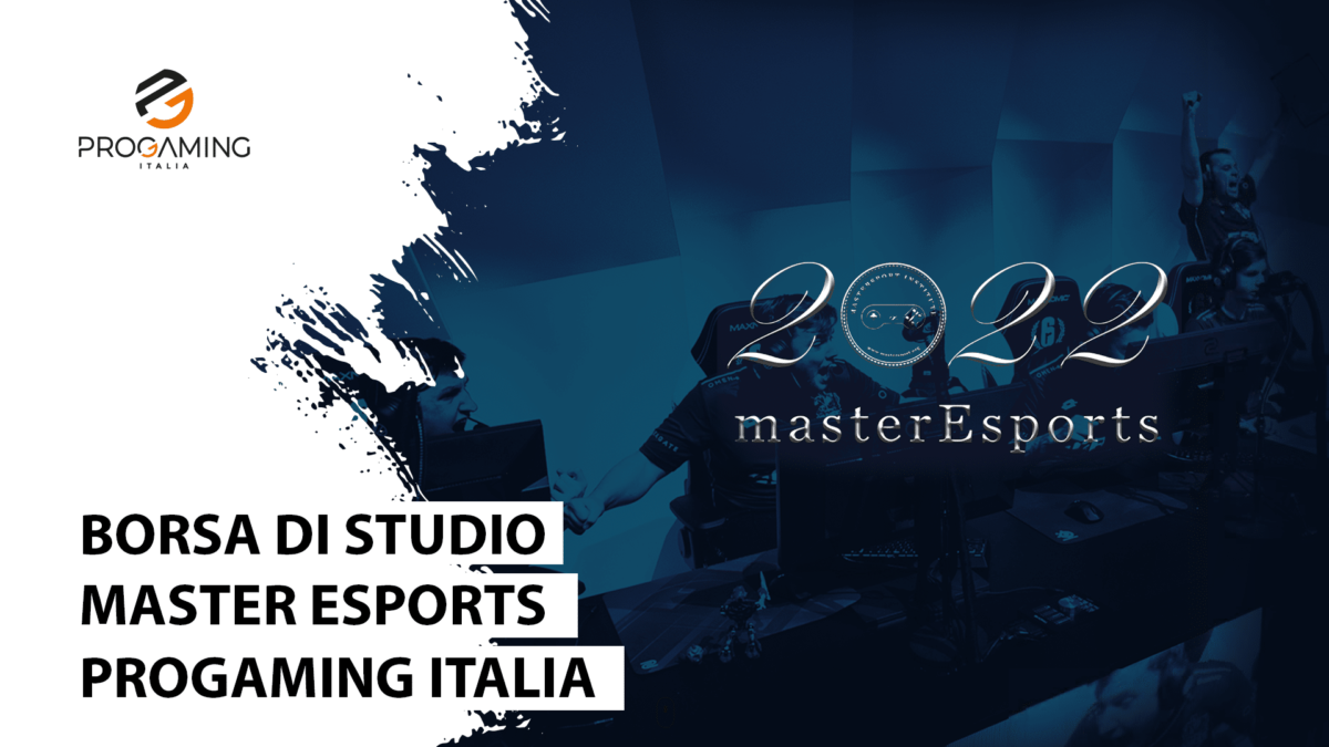 ProGaming Italia: rinnovata la borsa di studio del Master Executive in Esports Management thumbnail