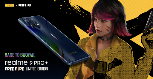 Realme 9 Pro + Free Fire Limited Edition: now in Europe