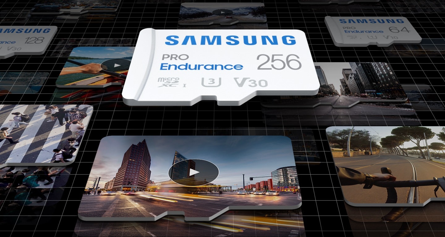 Le nuove microSD Samsung PRO Endurance supportano 16 anni di registrazione continua thumbnail