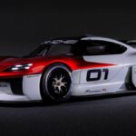 Porsche testa il propulsore elettrico Mission R in pista thumbnail