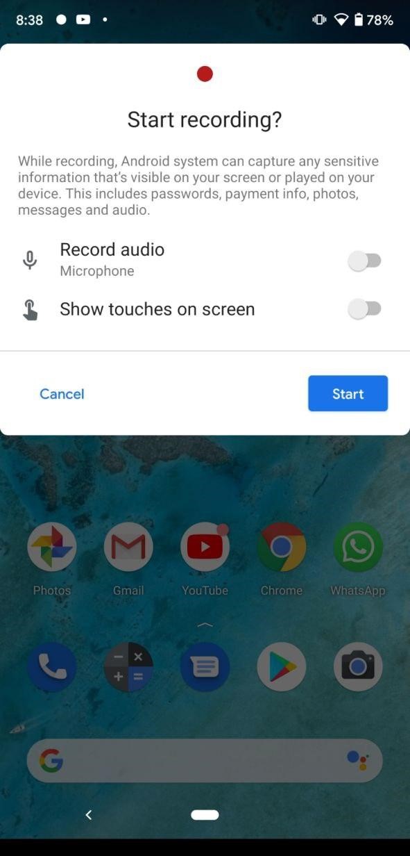 Screen recording Android smartphone: the 3 best ways