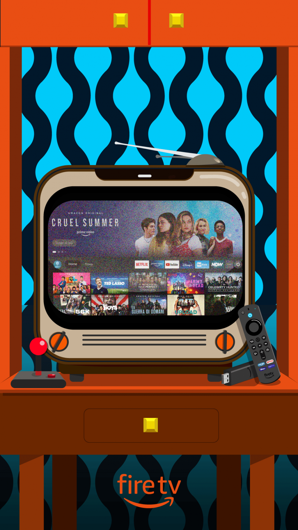 Amazon Fire TV: rende smart i televisori di vecchia generazione