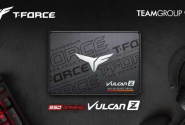 TEAMGROUP: ufficiale il nuovo SSD T-FORCE VULCAN Z