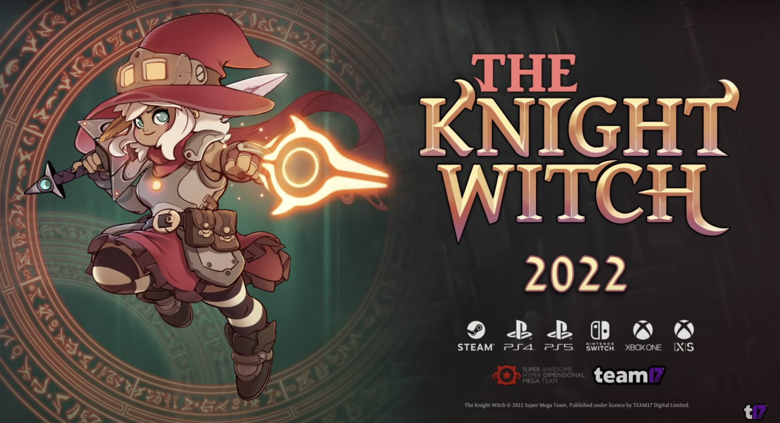 Ecco il primo trailer di The Knight Witch: il nuovo gioco firmato Team17 thumbnail