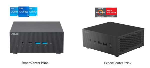 ASUS ExpertCenter PN64 and PN52: new mini PCs announced