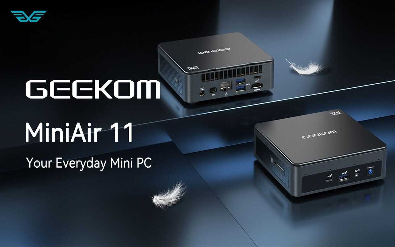 GEEKOM launches MiniAir 11: the mini PC for every day