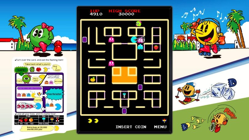 Pac-Man Museum + review, who doesn't die sees himself!