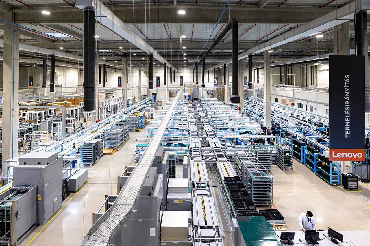 Lenovo opens plant in Ullo: Hungary is the first in Europe