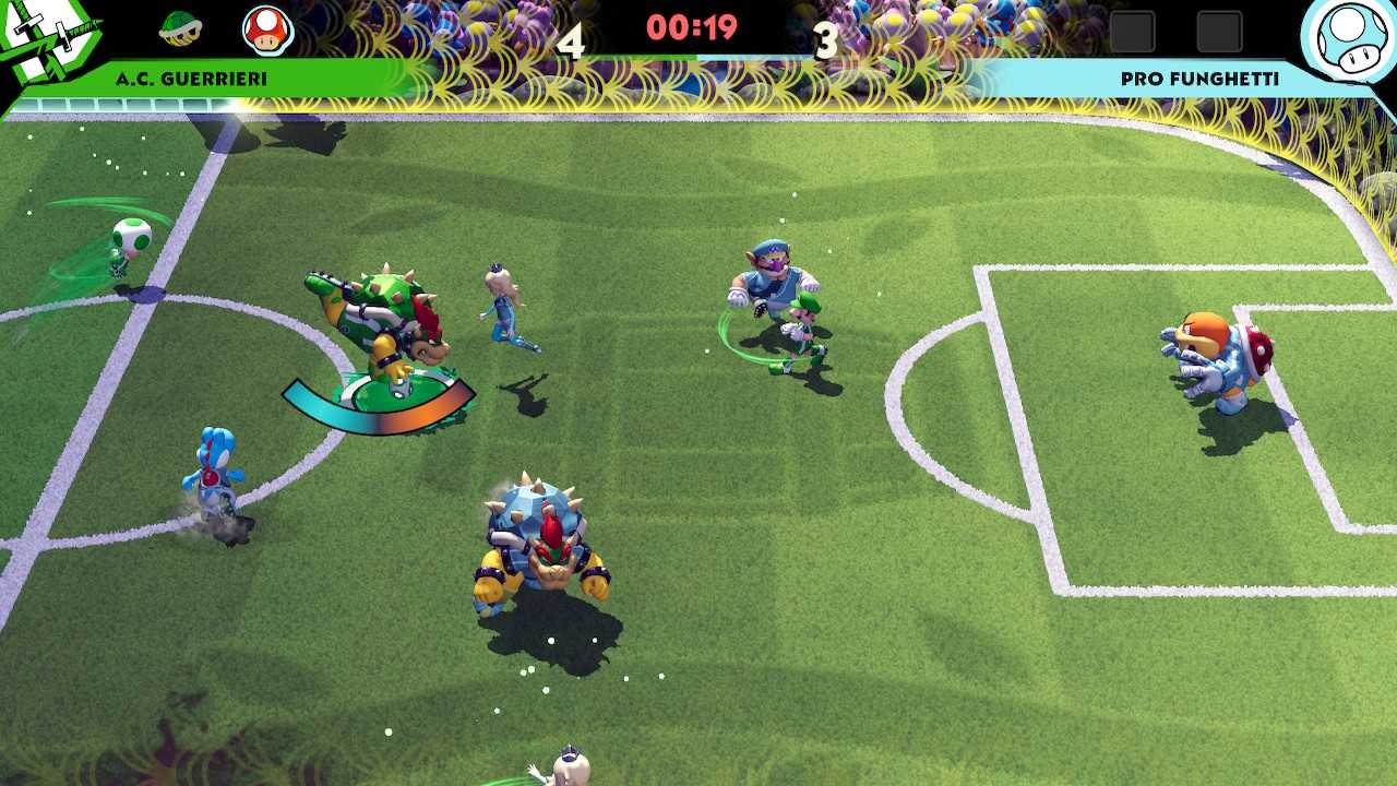 Mario Strikers Battle League Football Review: Distilled football