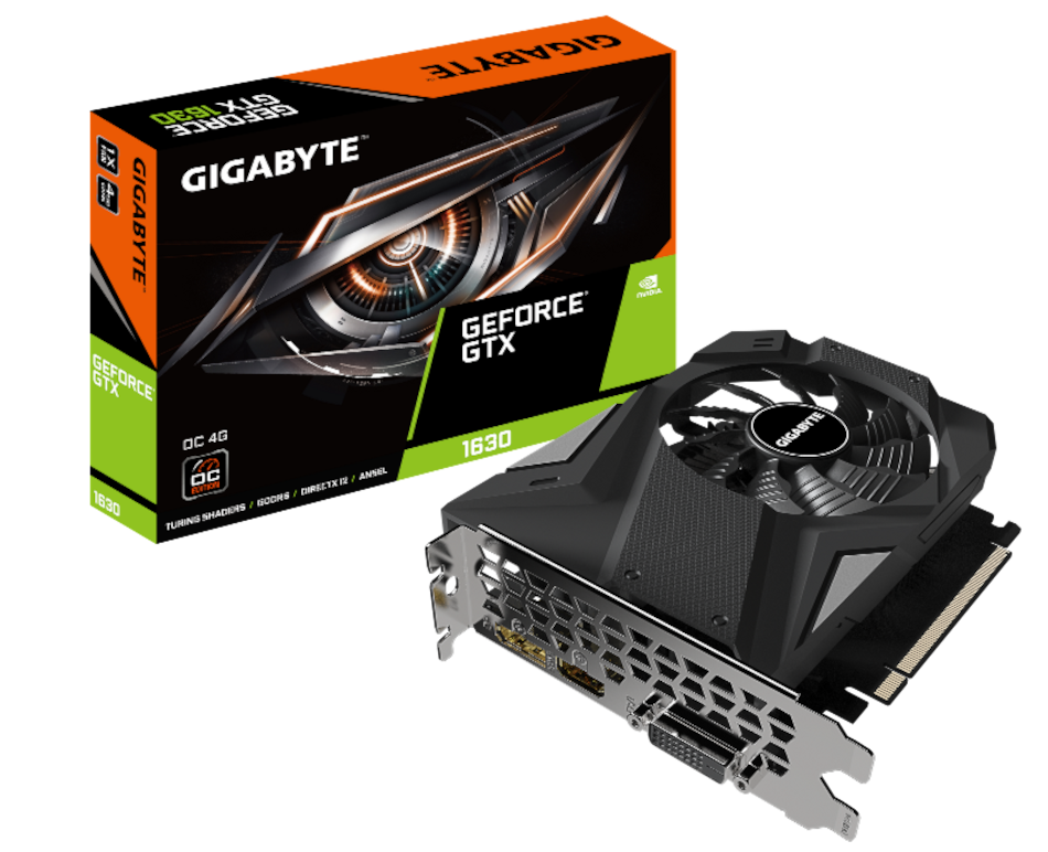 GIGABYTE: Nvidia GeForce GTX 1630 arrives