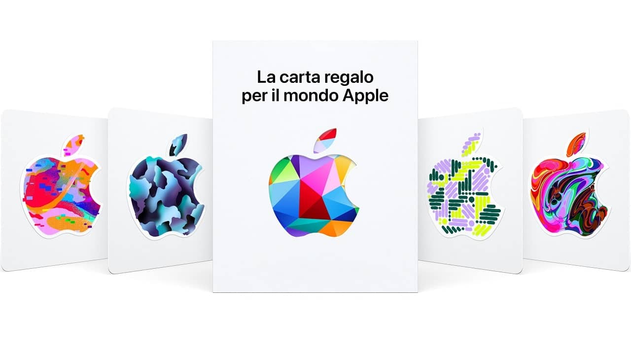 Apple Gift Card arrives in Italy, for all Apple products