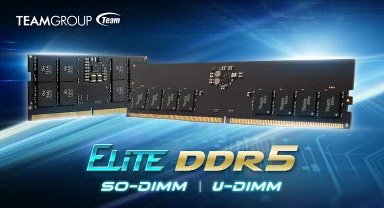 Elite SO-DIMM DDR5 and U-DIMM DDR: new memory modules
