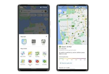Google Maps mostra la qualità dell'aria thumbnail