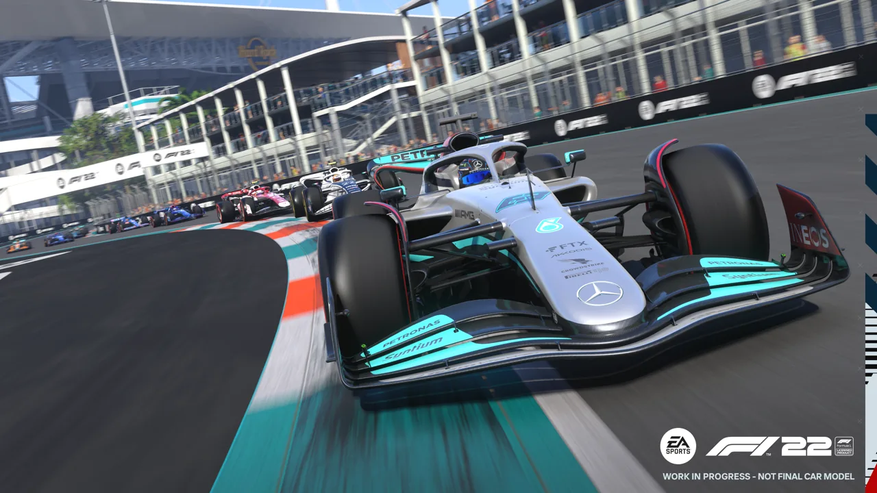 Nvidia: The new GeForce driver increases the frame rate in F1 22