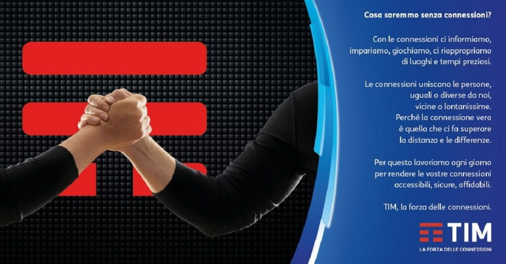 TIM launches the new campaign The strength of connections: here is the spot