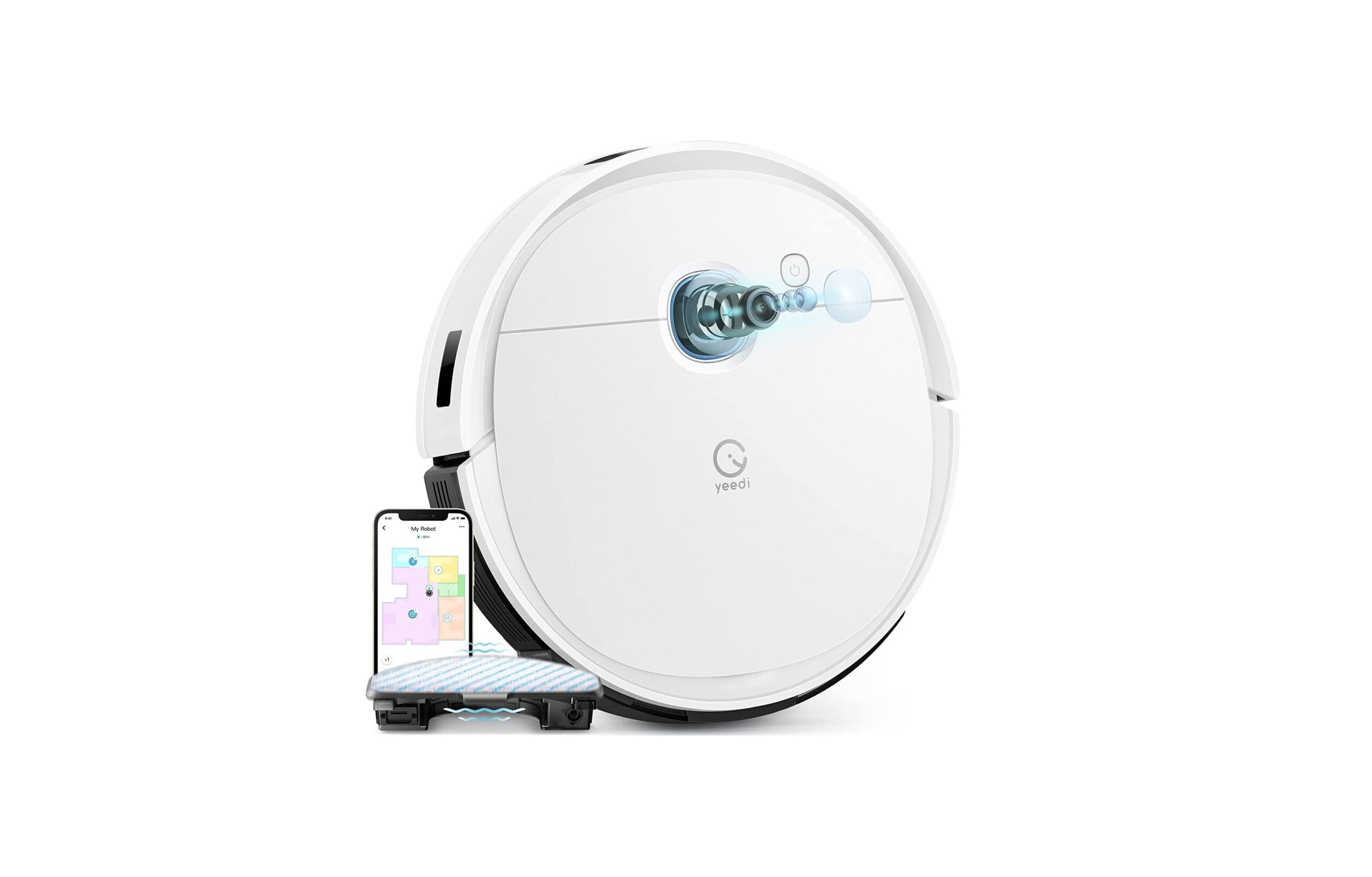 The yeedi vac 2 pro robot vacuum cleaner is on offer in advance of Amazon's Prime Day thumbnail