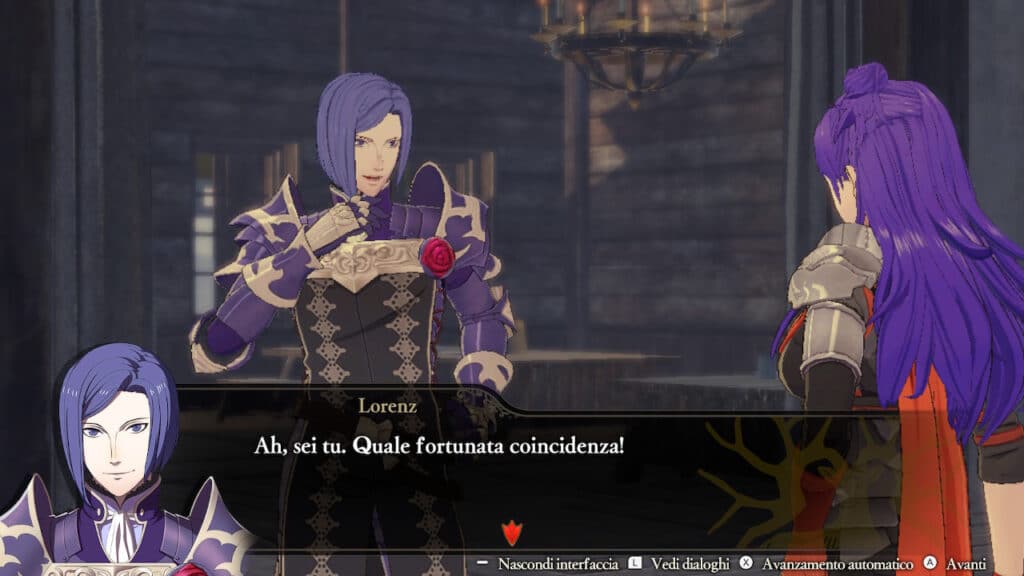 Fire Emblem Warriors Three Hopes  dialoghi