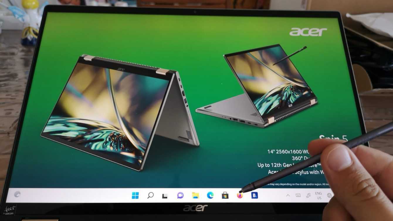 New Acer Spin 1 SP114-31N notebook