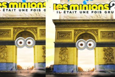 L'Arco di Trionfo diventa un Minion gigante grazie alla realtà aumentata thumbnail