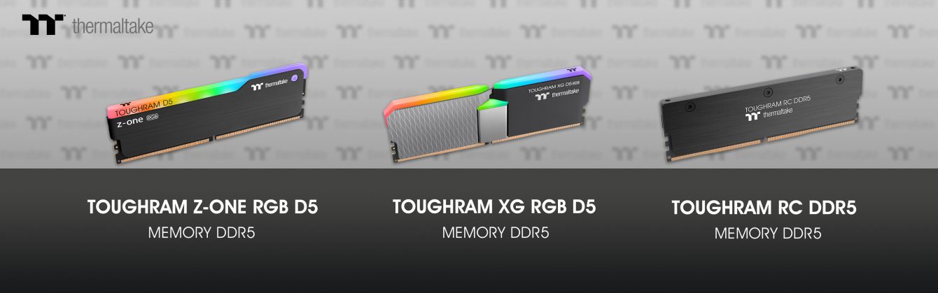 Thermaltake announces the ToughRAM DDR5 memory series