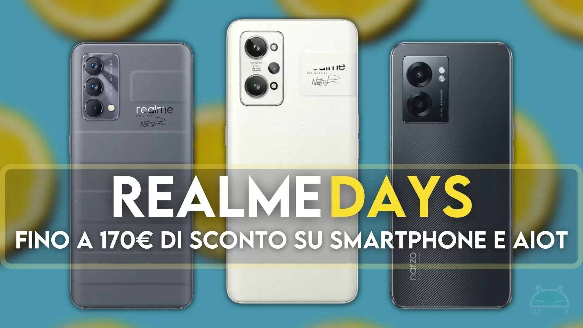 realme Days: products on offer until July 31st