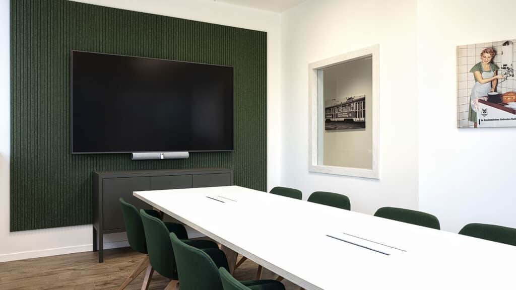 Vaillant Group italia new headquarters meeting room
