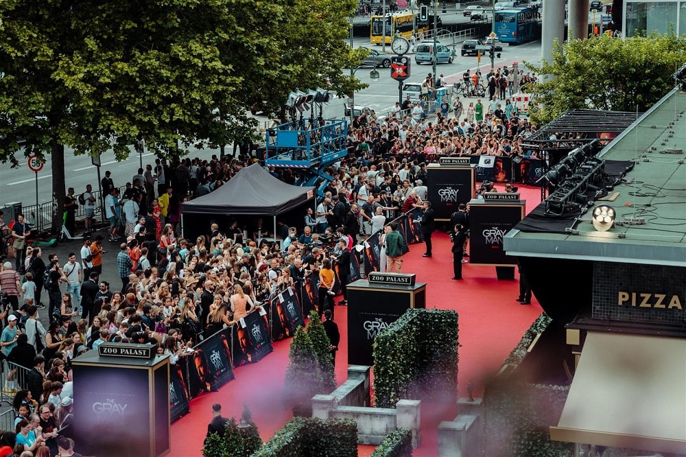 Audi media at the premiere of the film The Gray Man in Berlin VGI UO Responsible VA 5 Creation Date 20.07.2022 Class 9.1 min