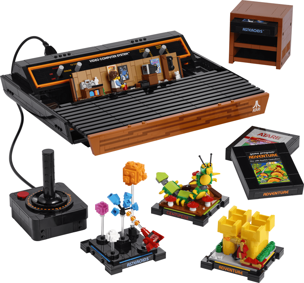 LEGO revives the iconic Atari 2600 in brick format
